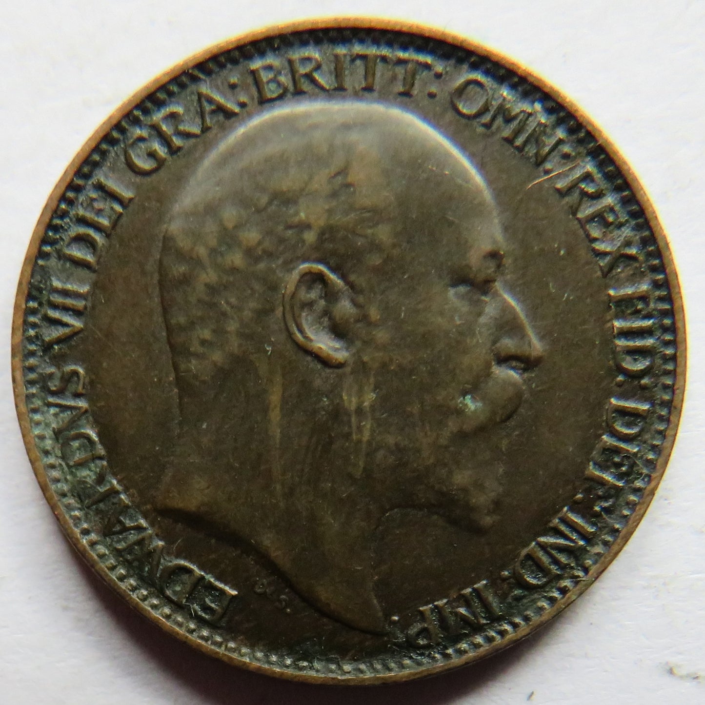 1907 King Edward VII Farthing Coin - Great Britain