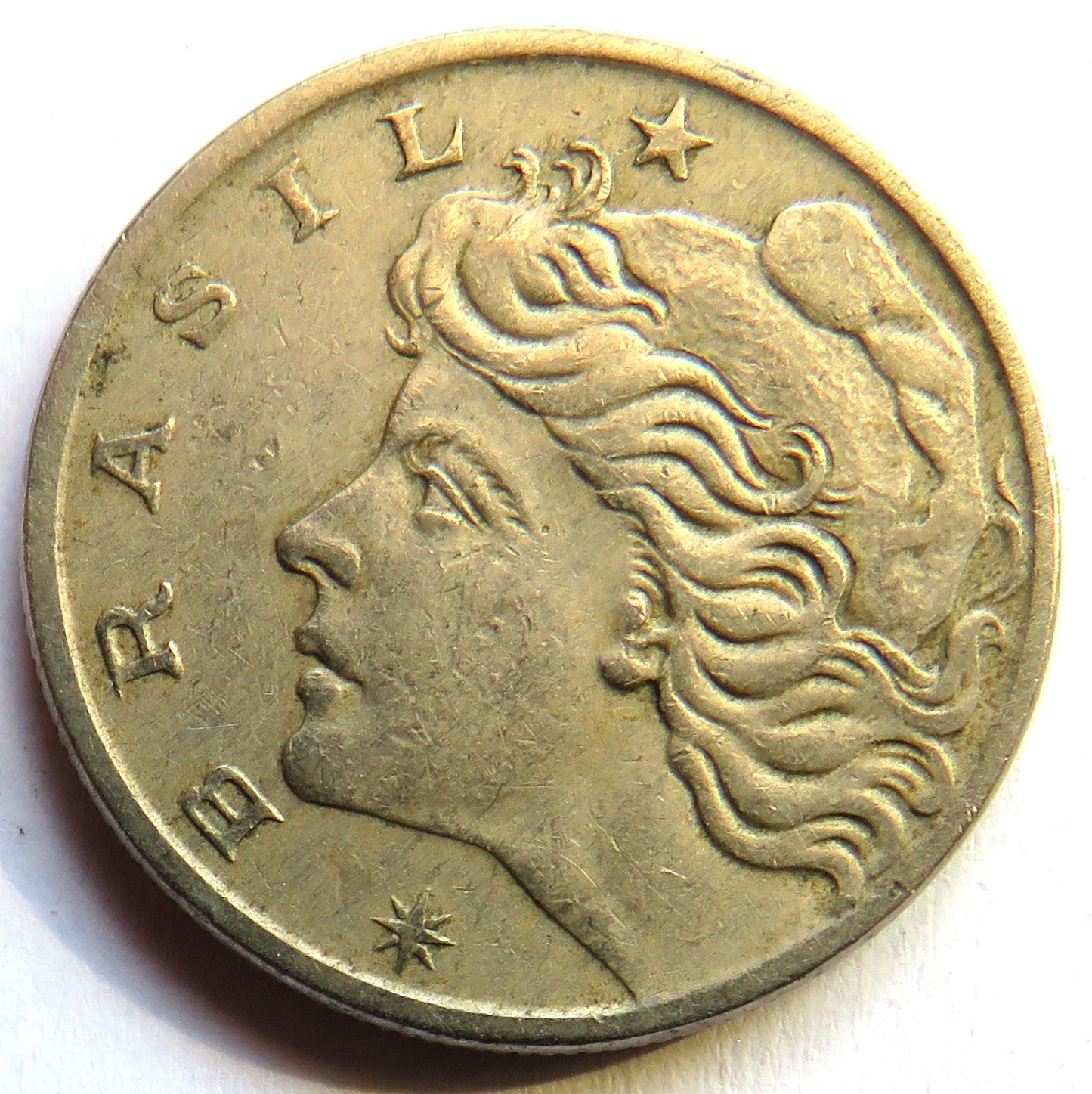 1967 Brazil 10 Centavos Coin