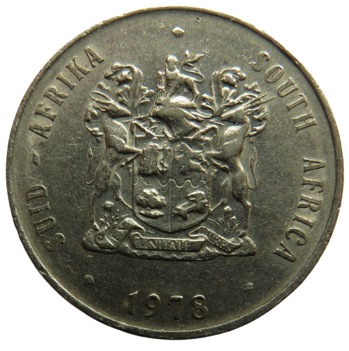 1978 South Africa One Rand Coin