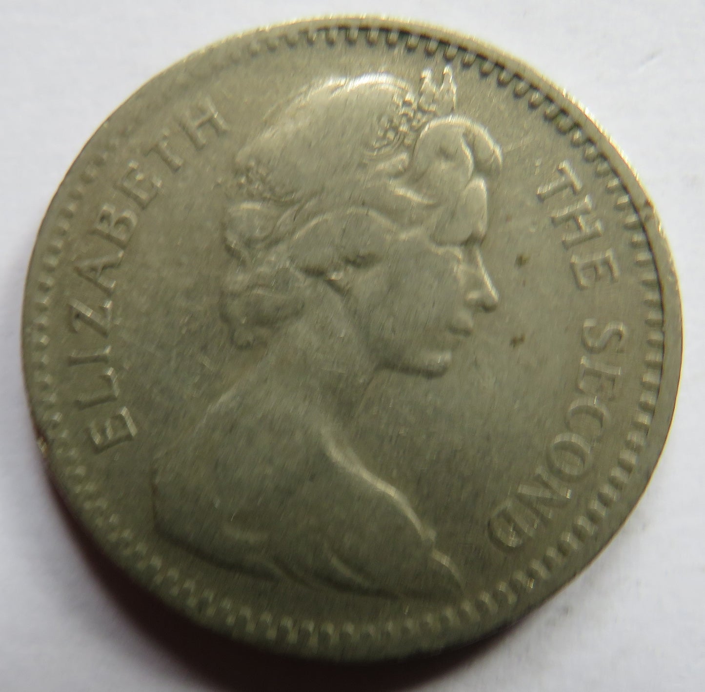 1964 Queen Elizabeth II Rhodesia 20 Cents / 2 Shilling Coin