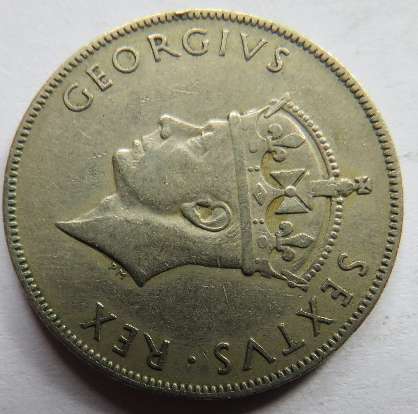 1948 King George VI East Africa One Shilling Coin