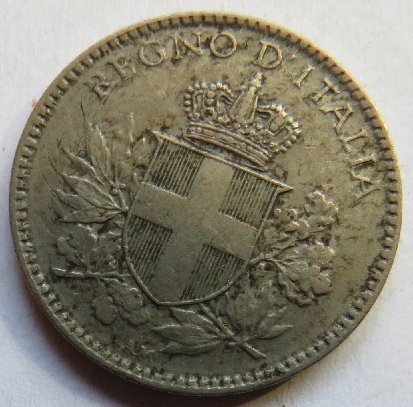 1918 Italy 20 Centesimi Coin