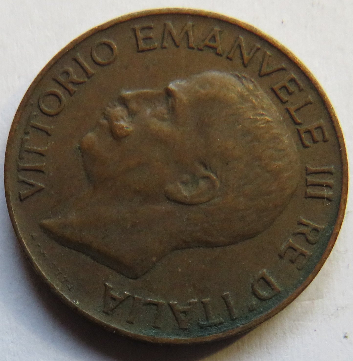 1920 Italy 5 Centesimi Coin