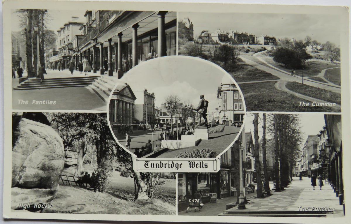 Vintage Postcard of Tunbridge Wells 1962