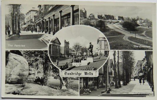 Vintage Postcard of Tunbridge Wells 1962