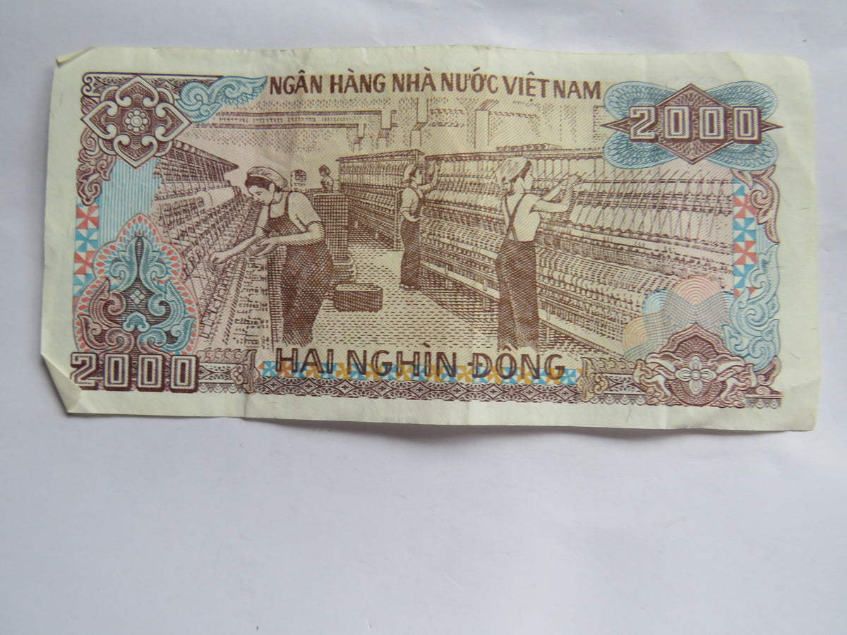 1988 Vietnam 2000 Dong Banknote
