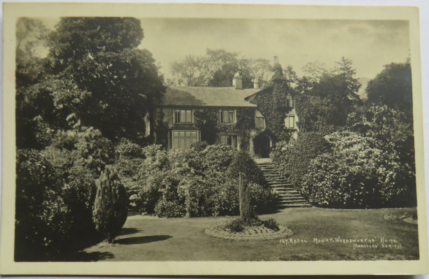 Vintage Postcard of Rydal Mount Wordsworth Hotel