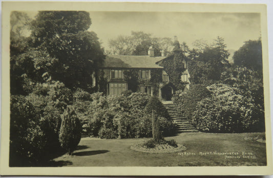 Vintage Postcard of Rydal Mount Wordsworth Hotel