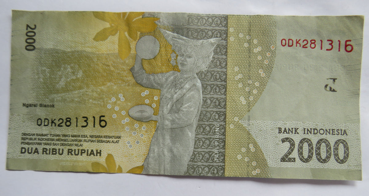 Indonesia 2000 Rupiah Banknote