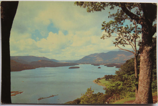 Vintage Postcard of Derwentwater From Surprise View