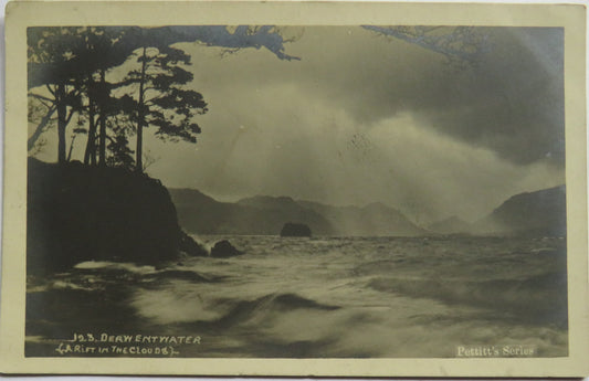 Vintage Postcard of The Derwent Water (1909 Keswick Postmark)