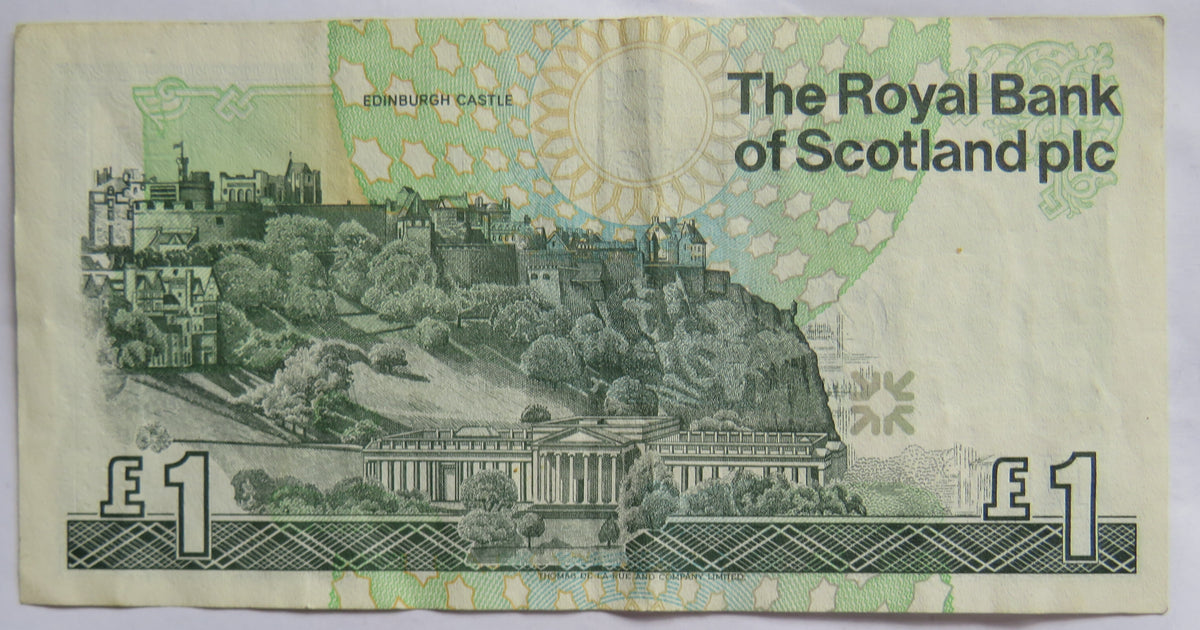 2001 The Royal Bank of Scotland £1 One Pound Banknote
