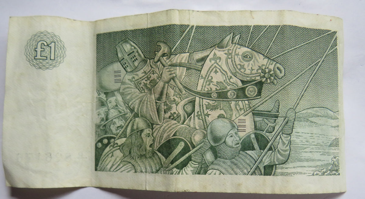 1983 Clydesdale Bank Plc £1 One Pound Banknote