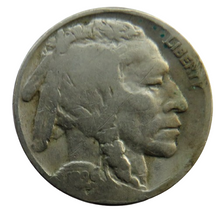 Load image into Gallery viewer, 1929 USA Buffalo Nickel Coin
