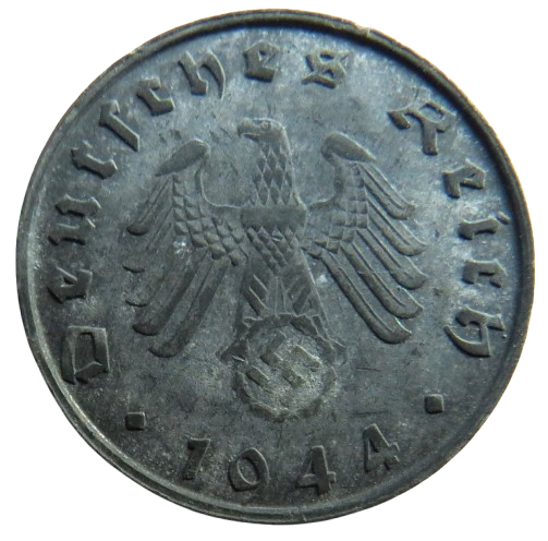 1944 Germany - Third Reich 10 Reichspfennig Coin - WWII