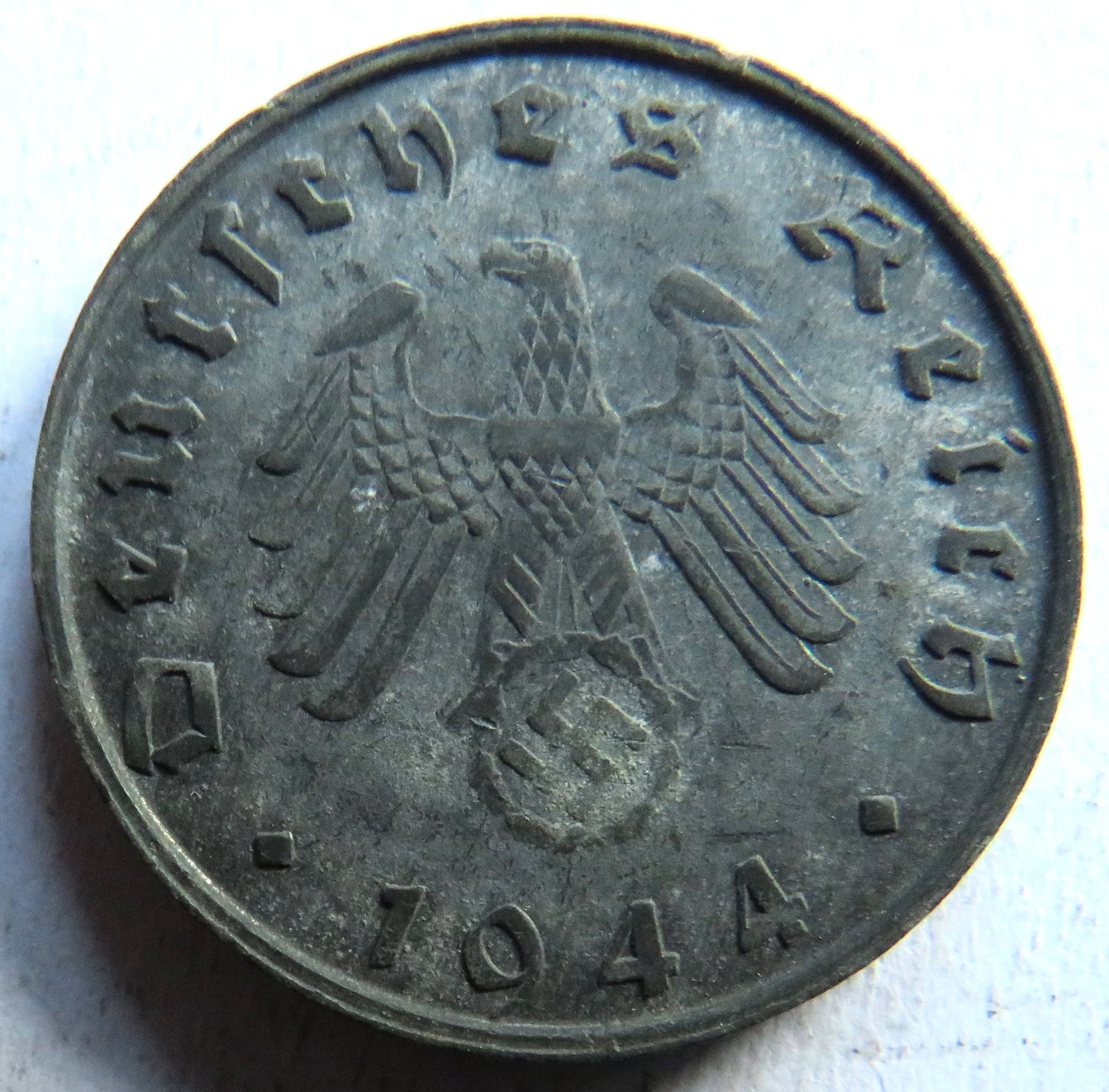1944 Germany - Third Reich 10 Reichspfennig Coin - WWII