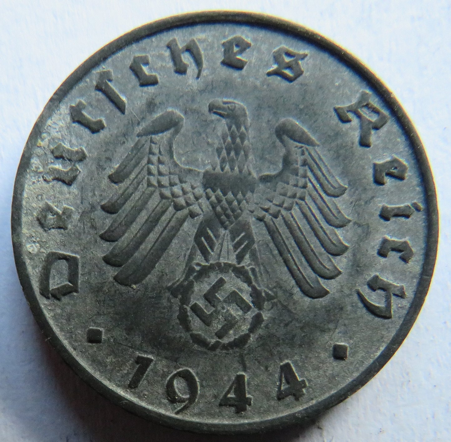 1944 Germany - Third Reich 10 Reichspfennig Coin - WWII