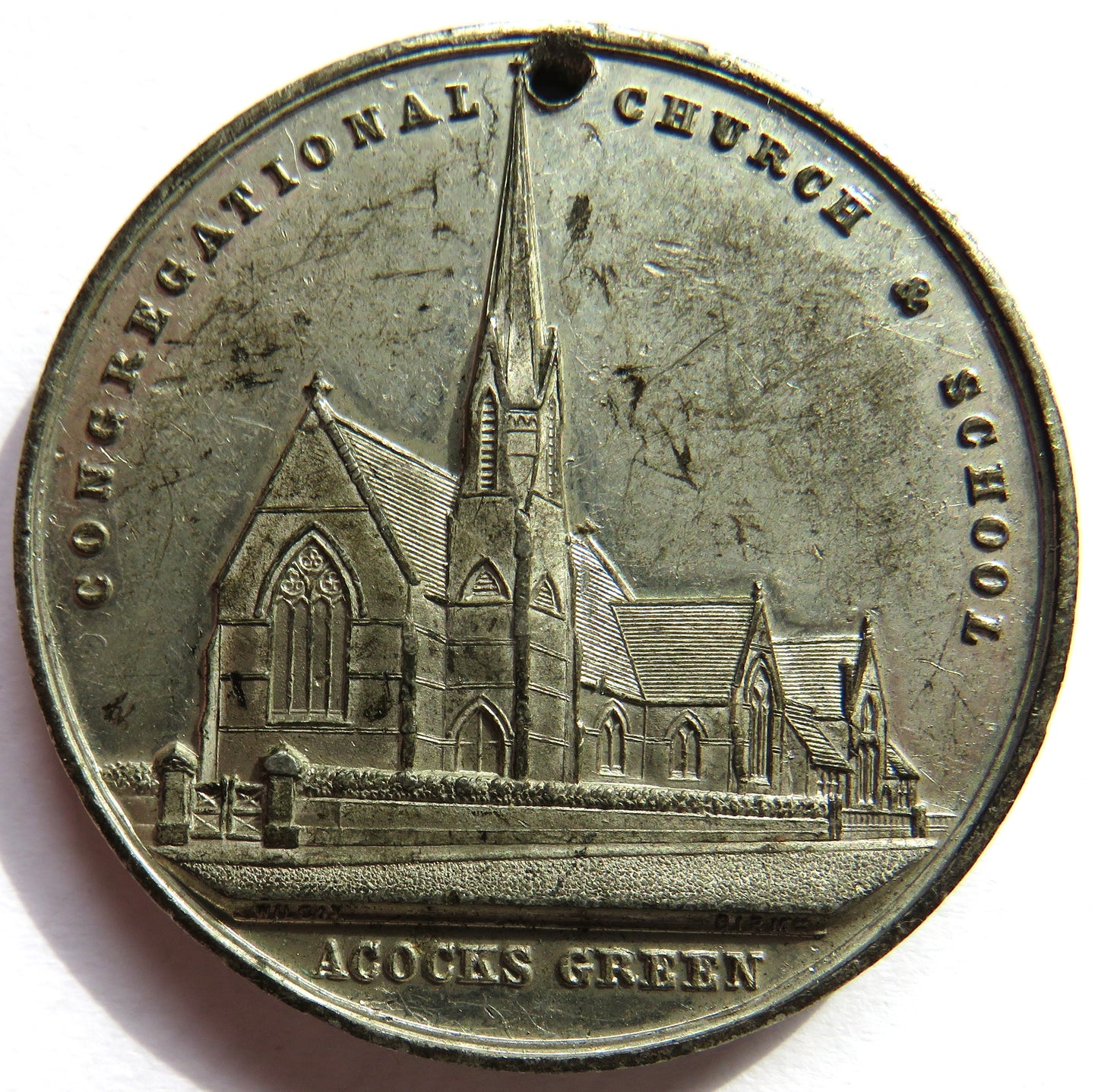 1903 Acocks Green Congregational School Medal