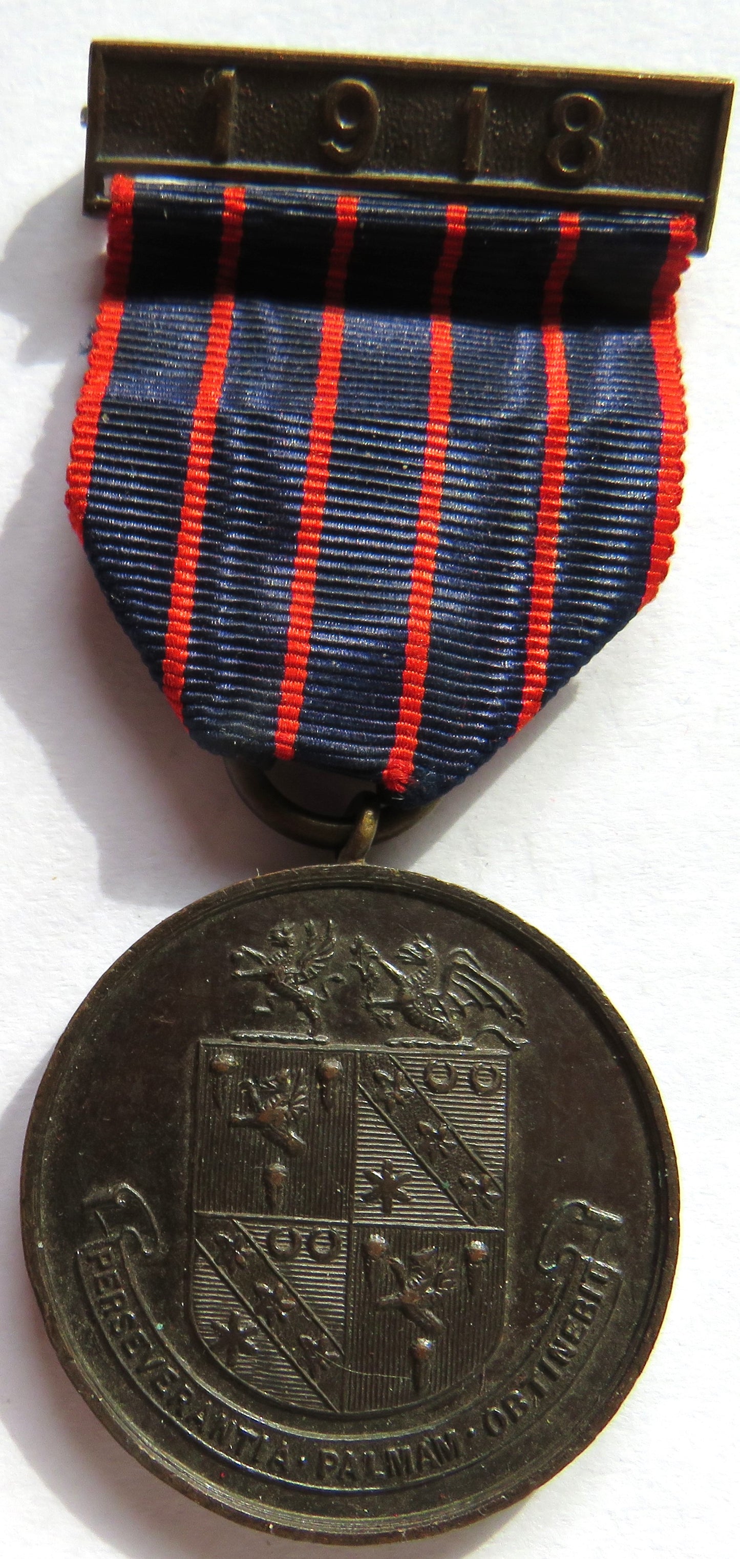 1918 Lucas Tooth Boys Training Fund for Efficiency Medal