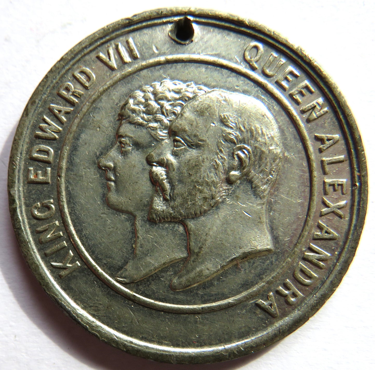 1902 King Edward VII Coronation Medal Township of Crompton