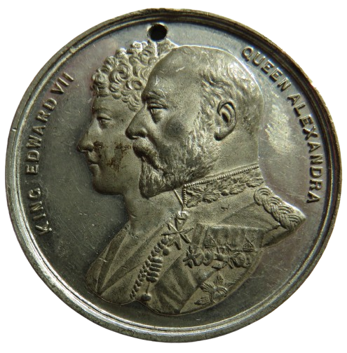 1902 King Edward VII & Queen Alexandra Coronation Medal