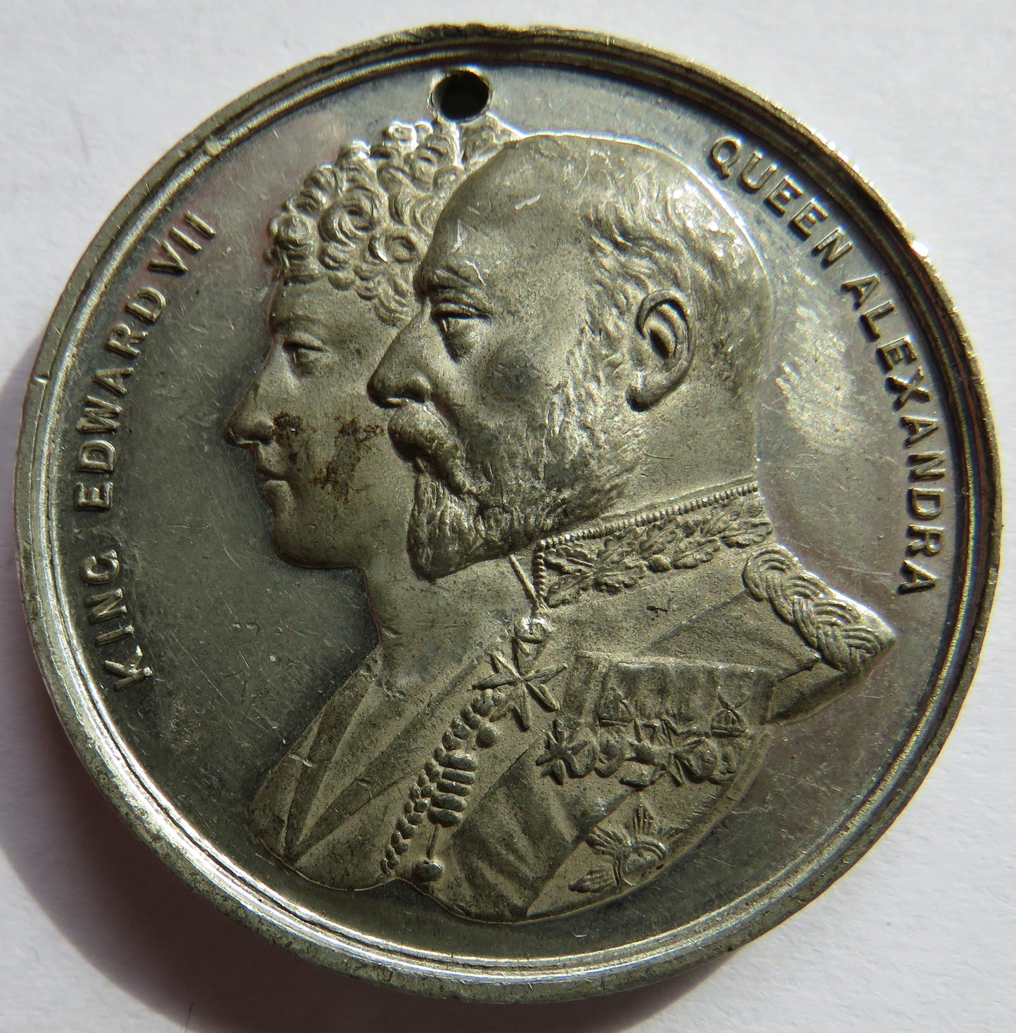 1902 King Edward VII & Queen Alexandra Coronation Medal