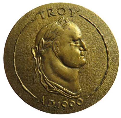 1990 Reopening of the Troy Club Commemorative Medal