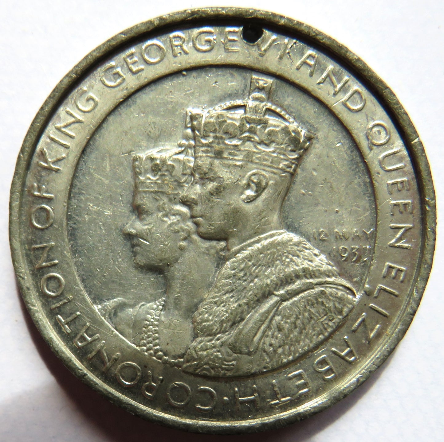 1937 King George VI Coronation Souvenir Medal