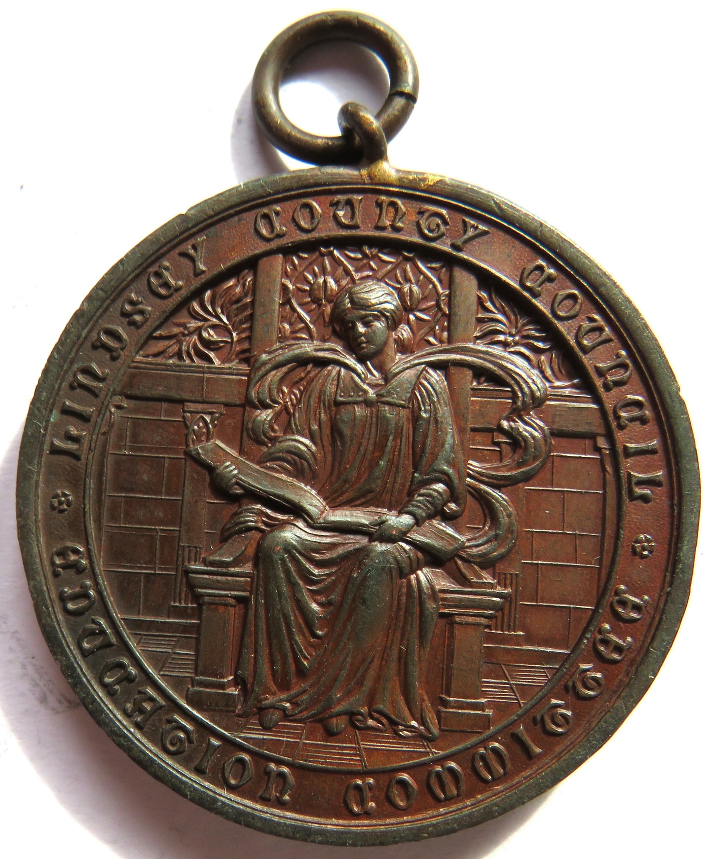 1906-7 Lindsey County Council Education Committee Attendance Medal