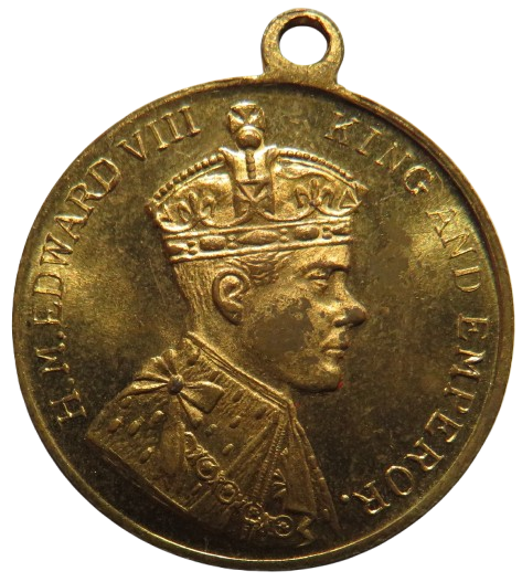 1937 King Edward VIII Coronation Souvenir Medal