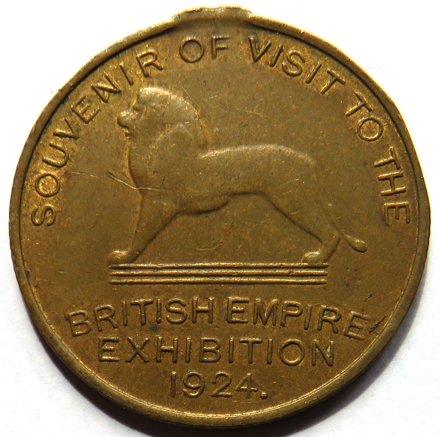 1924 Souvenir of the British Empire Exhibition Medal