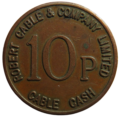 Robert Gable & Company Ltd 10p Gable Cash Vintage Token