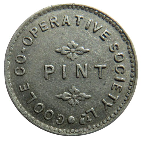 Cooperative Society Goole ltd Pint Token