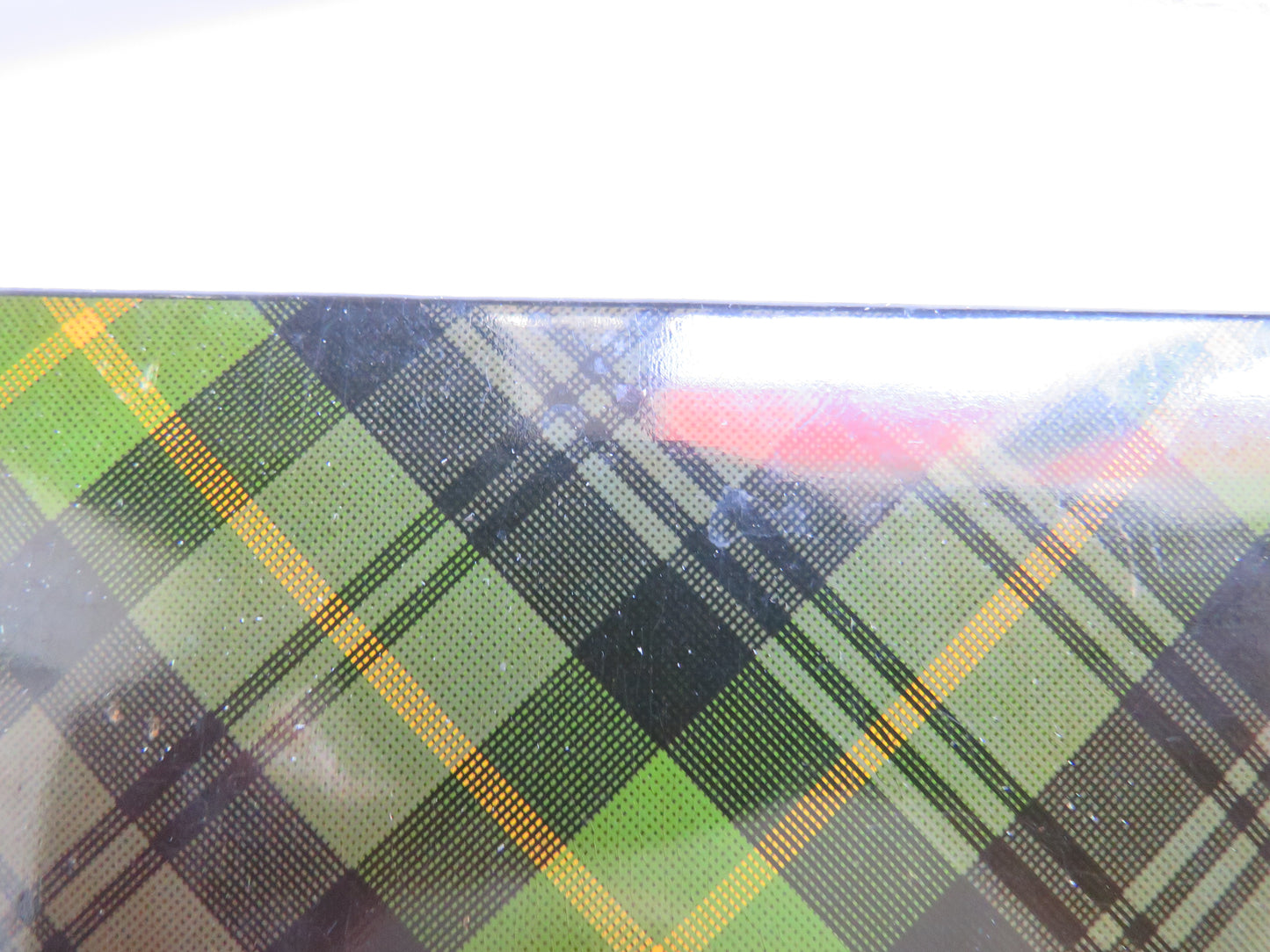 Antique Mauchline Tartan Ware Book Boards Edinburgh Castle Image Gordon Tartan