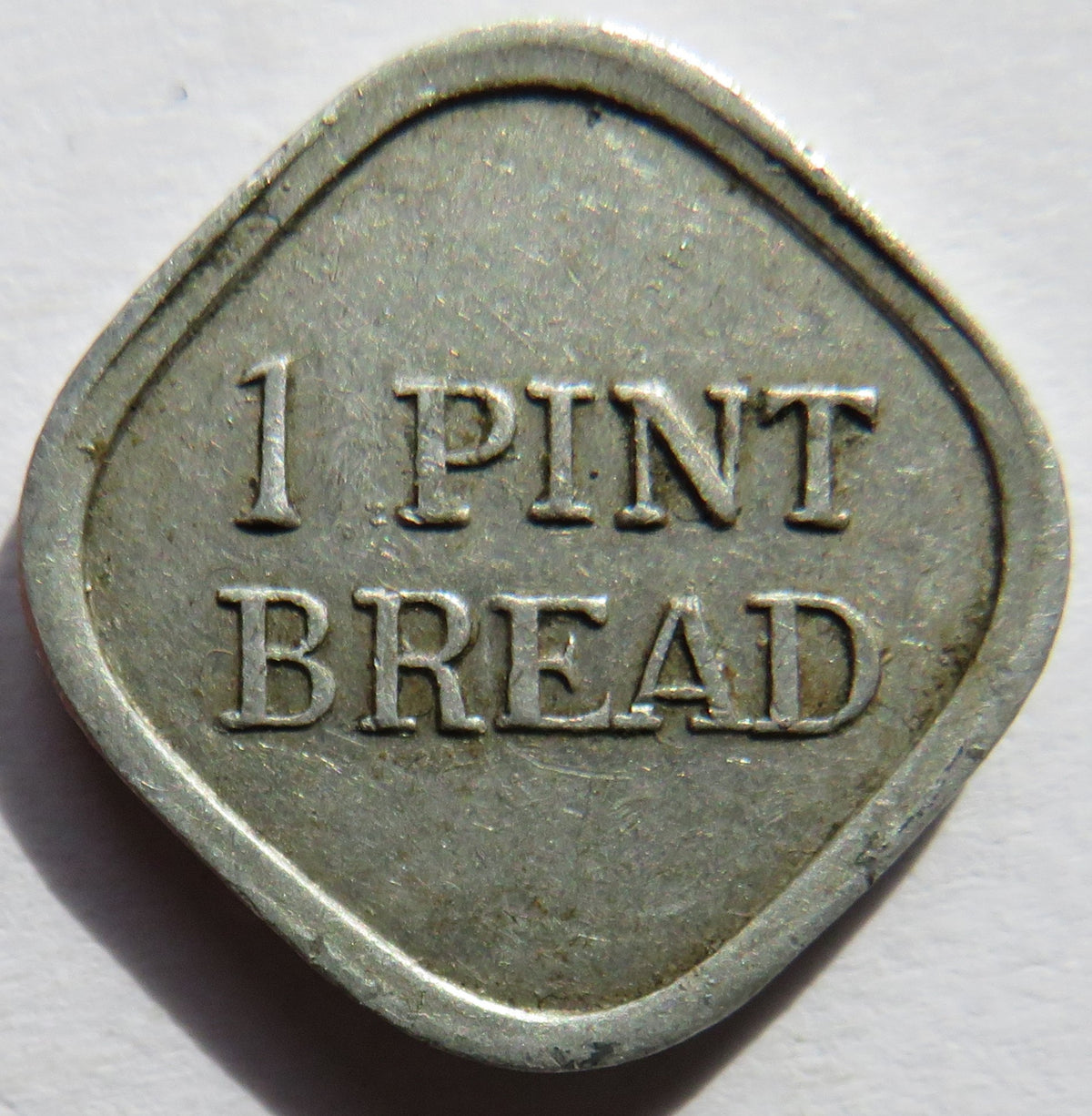 PIMCO 1 Pint Bread Vintage Token Portsea Island Mutual Co-operative Society