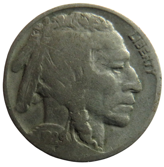 1929 USA Buffalo Nickel Coin