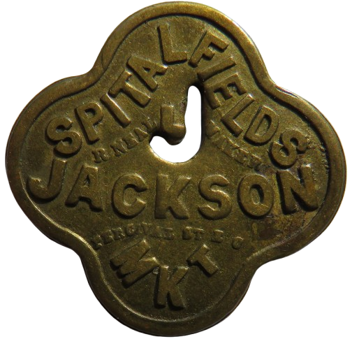 Jackson Spitalfields Market One Shilling Token