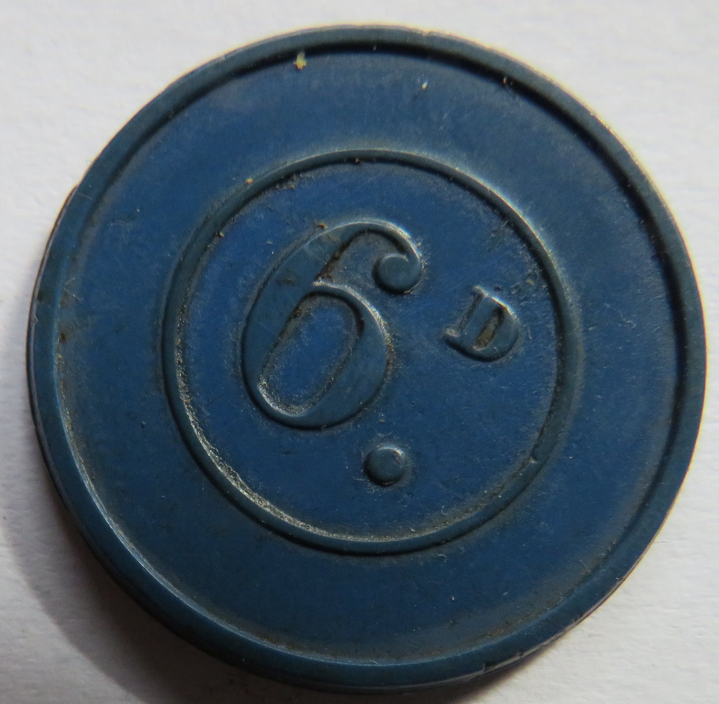 Carluke Cooperative Society 6d Sixpence Vintage Token