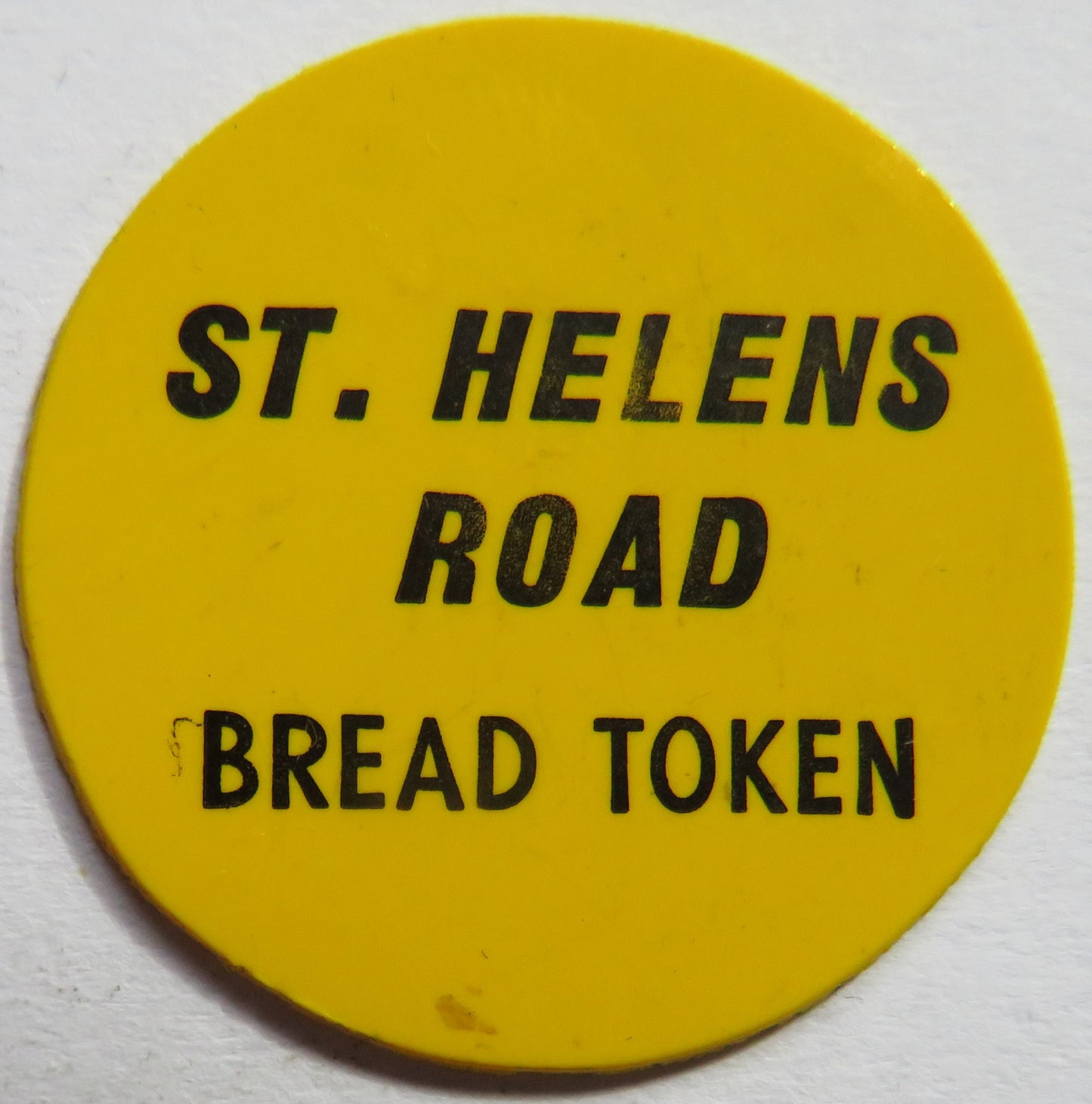 St. Helens Road Vintage Bread Token