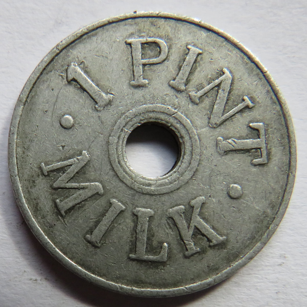 PIMCO 1 Pint Milk Vintage Token Portsea Island Mutual Co-operative Society
