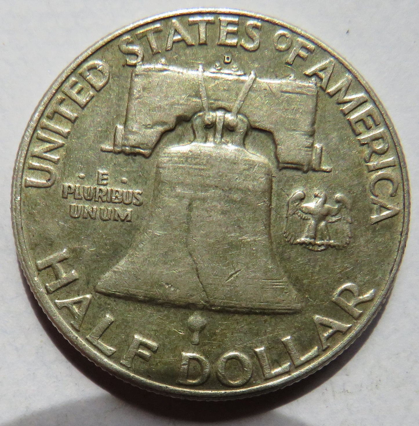 1963 USA Silver Franklin $1/2 Half Dollar Coin