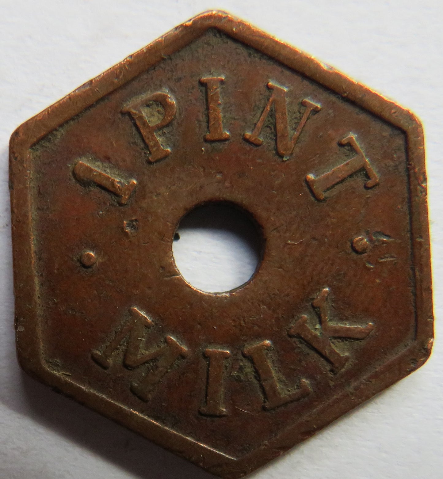 Clyde Higgs 1 Pint Milk Vintage Token