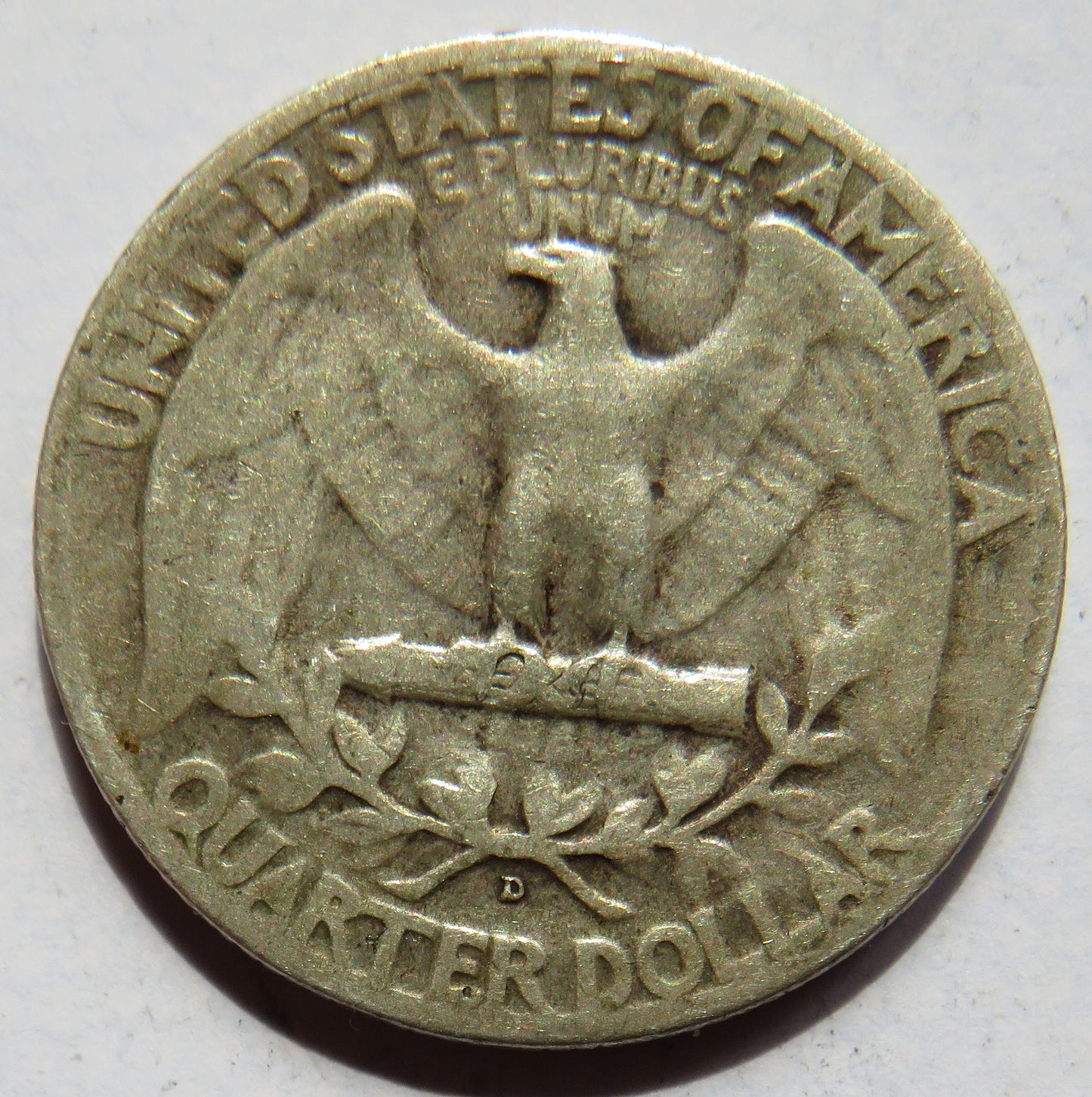 1946 USA Washington Silver $1/4 Quarter Coin
