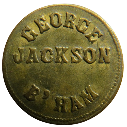 George Jackson Birmingham 1/- One Shilling Token