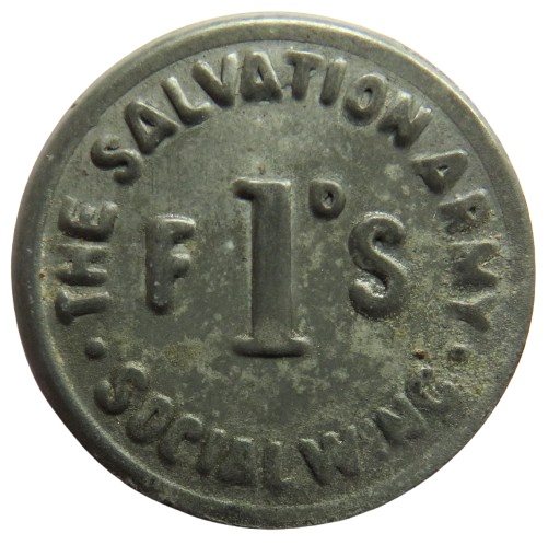 The Salvation Army Social Wing Vintage Token