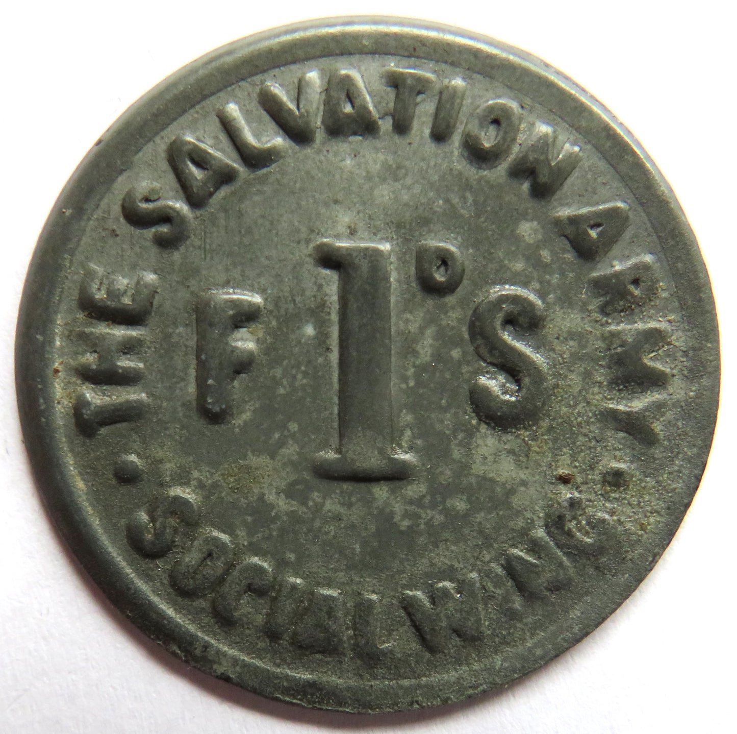 The Salvation Army Social Wing Vintage Token