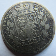 Load image into Gallery viewer, 1886 Queen Victoria Young Head Silver Halfcrown Coin - Great Britain
