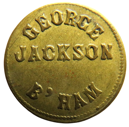 George Jackson Birmingham Vintage 1/- Token