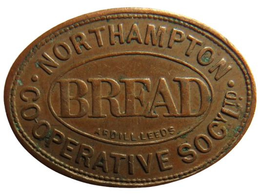 Northampton Co-Operative Society Bread Token