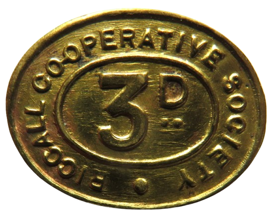 Riccall Co-Operative Society 3d Token